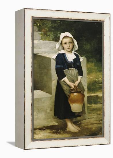 La Fille d'Eau-William Adolphe Bouguereau-Framed Premier Image Canvas