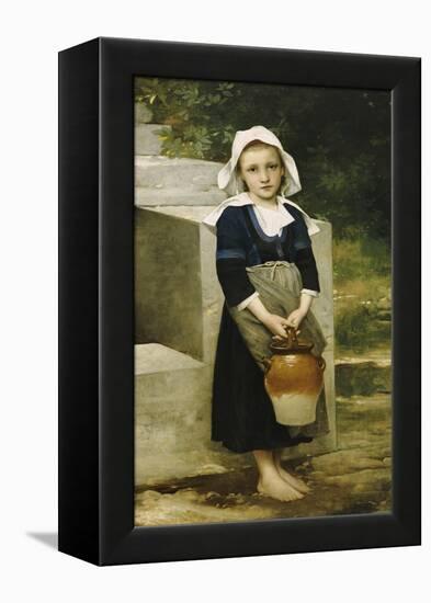La Fille d'Eau-William Adolphe Bouguereau-Framed Premier Image Canvas