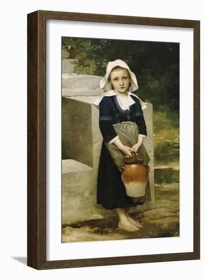 La Fille d'Eau-William Adolphe Bouguereau-Framed Giclee Print