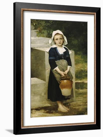 La Fille d'Eau-William Adolphe Bouguereau-Framed Giclee Print