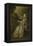 La Finette (Oil on Panel) (Pair of 15958)-Jean Antoine Watteau-Framed Premier Image Canvas