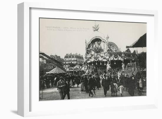 La Foire Du Trône, Place De La Nation, Paris, C.1905-null-Framed Giclee Print