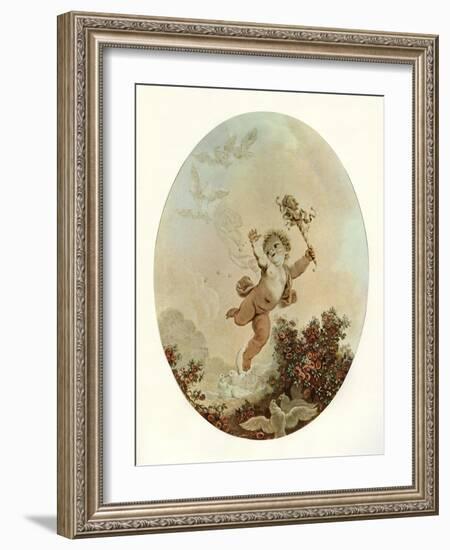 La Folie-Jean-Honore Fragonard-Framed Giclee Print