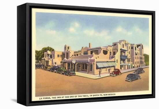 La Fonda Hotel, Santa Fe, New Mexico-null-Framed Stretched Canvas