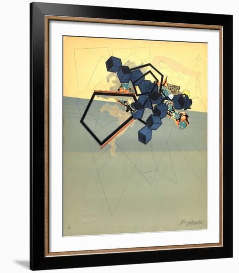 La fonte des neiges-Alain Le Yaouanc-Framed Limited Edition