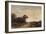 La forêt de Fontainebleau aux environs de Barbizon-Félix Ziem-Framed Giclee Print