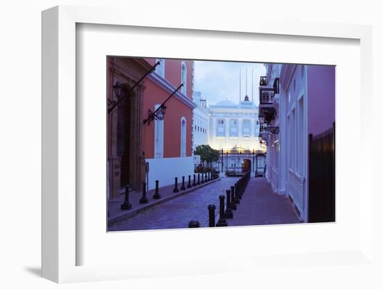 La Fortaleza, Old San Juan, Puerto Rico-George Oze-Framed Photographic Print