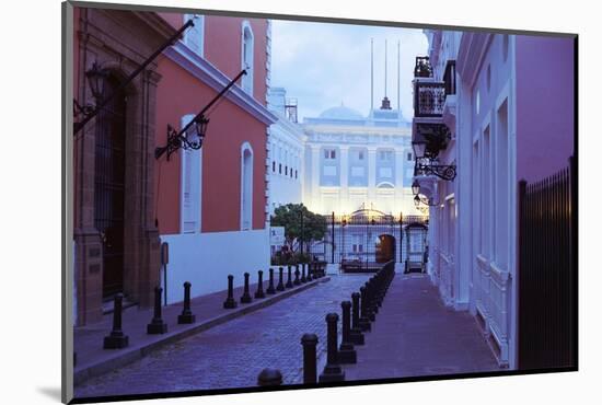 La Fortaleza, Old San Juan, Puerto Rico-George Oze-Mounted Photographic Print