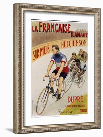 La Francaise Diamant Poster-Pierre Gonzague Privat-Framed Giclee Print