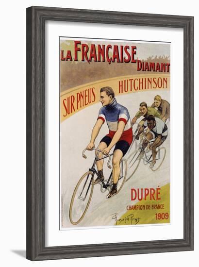 La Francaise Diamant Poster-Pierre Gonzague Privat-Framed Giclee Print