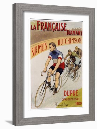 La Francaise Diamant Poster-Pierre Gonzague Privat-Framed Giclee Print