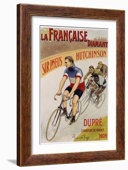 La Francaise Diamant Poster-Pierre Gonzague Privat-Framed Giclee Print