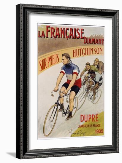 La Francaise Diamant Poster-Pierre Gonzague Privat-Framed Giclee Print