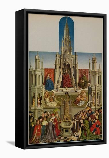 'La Fuente De La Vida', (The Fountain of Grace), 1430-1455, (c1934)-Jan Van Eyck-Framed Premier Image Canvas