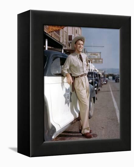 La furie du desert (Desert Fury) by Lewis Allen with Burt Lancaster, 1947 (photo)-null-Framed Stretched Canvas