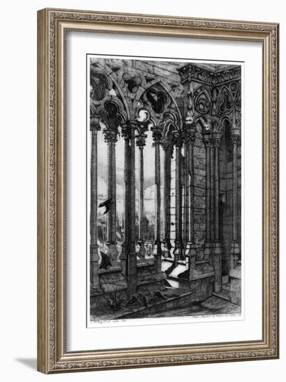 La Galerie Notre-Dame, C1841-1868-Charles Meryon-Framed Giclee Print