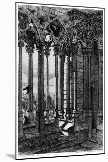 La Galerie Notre-Dame, C1841-1868-Charles Meryon-Mounted Giclee Print