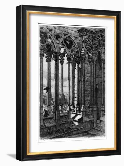 La Galerie Notre-Dame, C1841-1868-Charles Meryon-Framed Giclee Print