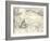 La Gare Saint-Lazare (On the Suburban Side) (Pencil on Paper)-Claude Monet-Framed Giclee Print