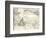 La Gare Saint-Lazare (On the Suburban Side) (Pencil on Paper)-Claude Monet-Framed Giclee Print