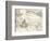 La Gare Saint-Lazare (On the Suburban Side) (Pencil on Paper)-Claude Monet-Framed Giclee Print