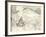 La Gare Saint-Lazare (On the Suburban Side) (Pencil on Paper)-Claude Monet-Framed Giclee Print