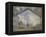 La gare Saint-Lazare-Claude Monet-Framed Premier Image Canvas