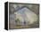 La gare Saint-Lazare-Claude Monet-Framed Premier Image Canvas