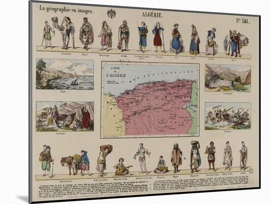 La géographie en images : Algérie-null-Mounted Giclee Print