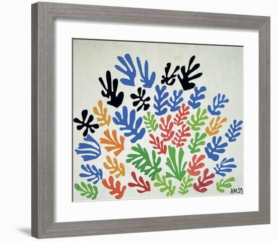 La Gerbe-Henri Matisse-Framed Art Print