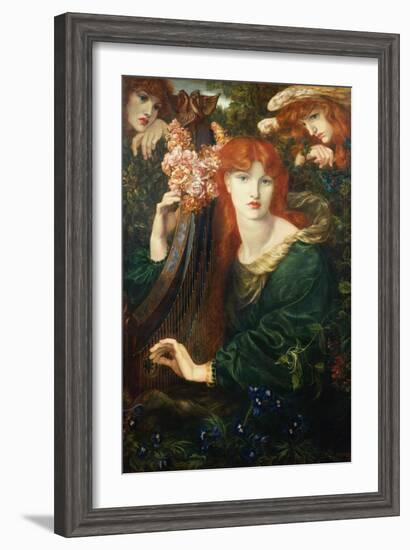 La Ghirlandata, 1873-Dante Gabriel Rossetti-Framed Giclee Print