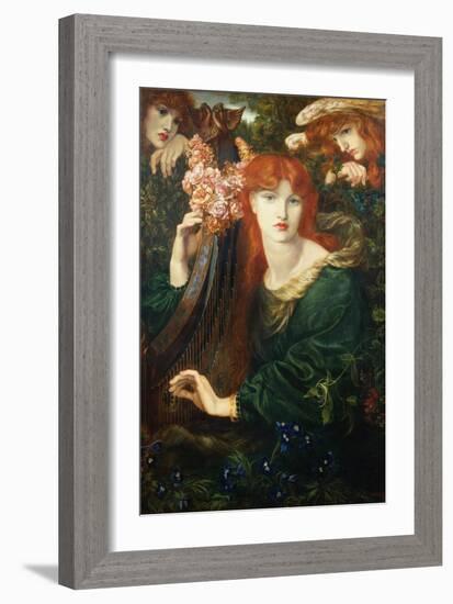 La Ghirlandata, 1873-Dante Gabriel Rossetti-Framed Giclee Print