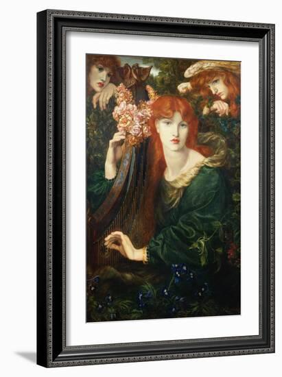 La Ghirlandata, 1873-Dante Gabriel Rossetti-Framed Giclee Print