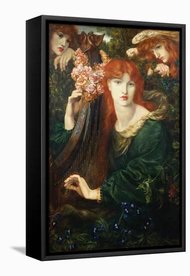 La Ghirlandata, 1873-Dante Gabriel Rossetti-Framed Premier Image Canvas