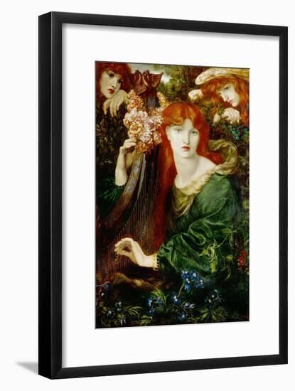 La Ghirlandata (1873).-Dante Gabriel Rossetti-Framed Giclee Print