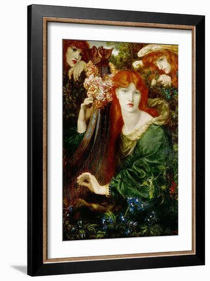 La Ghirlandata (1873).-Dante Gabriel Rossetti-Framed Giclee Print