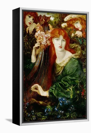 La Ghirlandata (1873).-Dante Gabriel Rossetti-Framed Premier Image Canvas