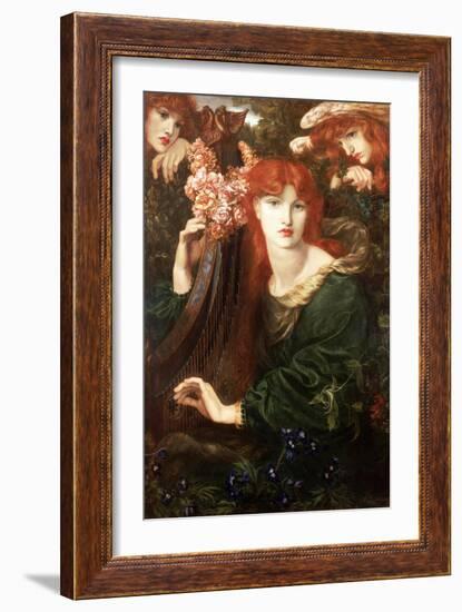 La Ghirlandata, 1873-Dante Gabriel Rossetti-Framed Giclee Print