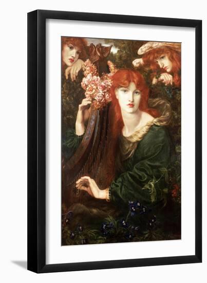 La Ghirlandata, 1873-Dante Gabriel Rossetti-Framed Giclee Print