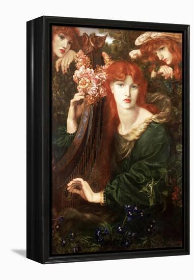 La Ghirlandata, 1873-Dante Gabriel Rossetti-Framed Premier Image Canvas