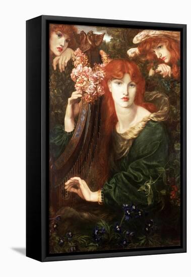 La Ghirlandata, 1873-Dante Gabriel Rossetti-Framed Premier Image Canvas