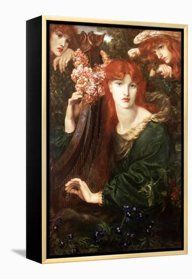 La Ghirlandata, 1873-Dante Gabriel Rossetti-Framed Premier Image Canvas