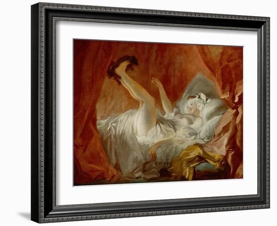 La Gimblette.-Jean-Honore Fragonard-Framed Giclee Print