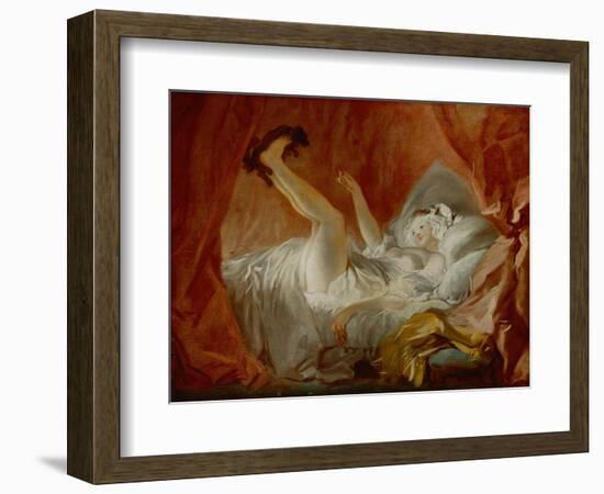 La Gimblette-Jean-Honoré Fragonard-Framed Giclee Print