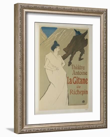 La Gitane-Henri de Toulouse-Lautrec-Framed Collectable Print