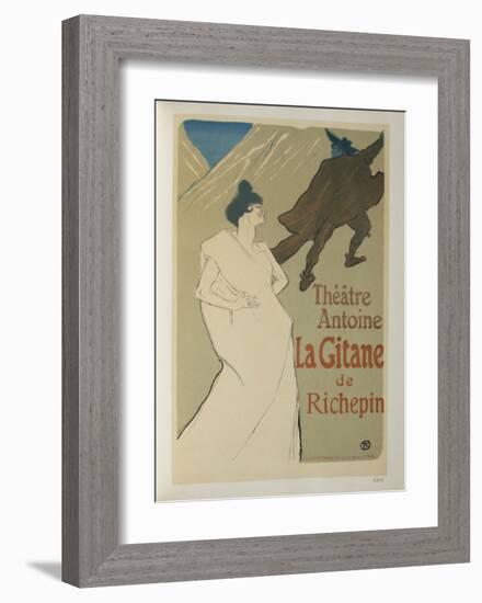 La Gitane-Henri de Toulouse-Lautrec-Framed Collectable Print