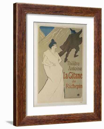 La Gitane-Henri de Toulouse-Lautrec-Framed Collectable Print