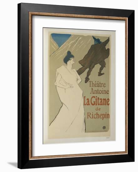 La Gitane-Henri de Toulouse-Lautrec-Framed Collectable Print