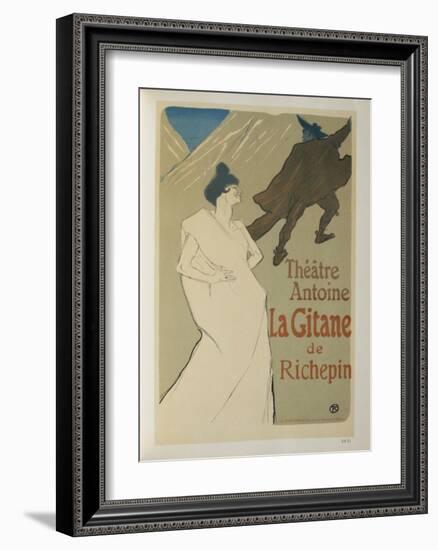 La Gitane-Henri de Toulouse-Lautrec-Framed Collectable Print