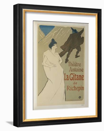 La Gitane-Henri de Toulouse-Lautrec-Framed Collectable Print